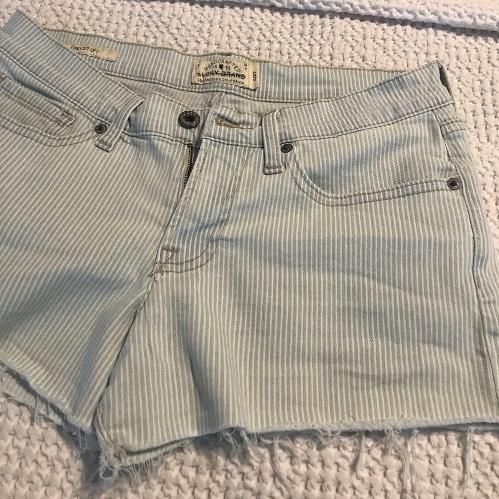 Lucky jean shorts